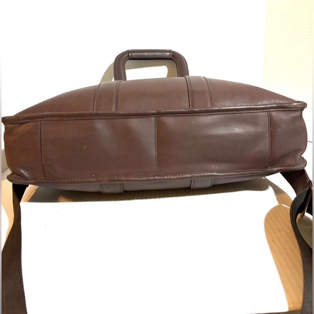 Coach vintage unisex Brown Leather Bag